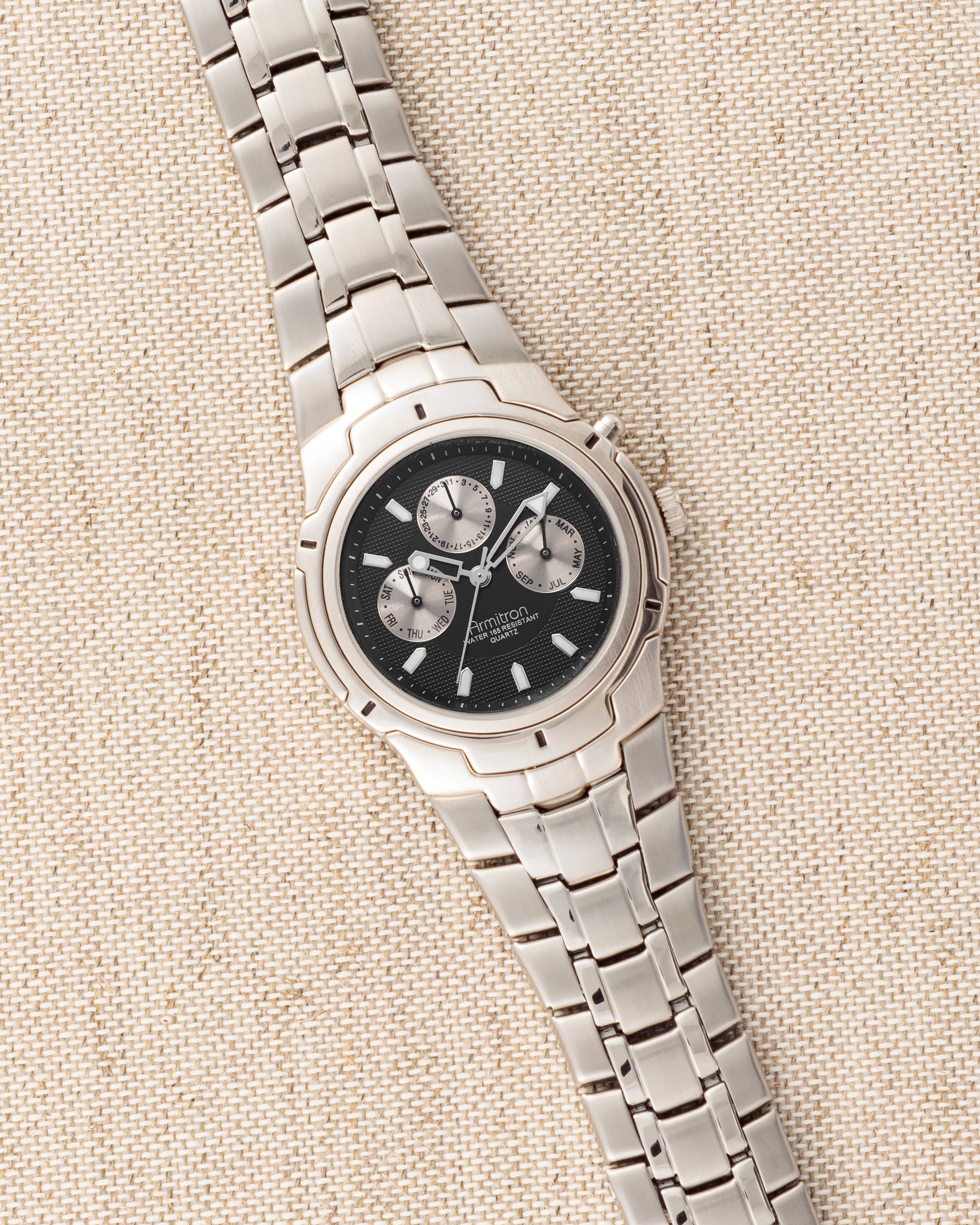 Vintage1841™ | Silver/Black-Women-Armitron