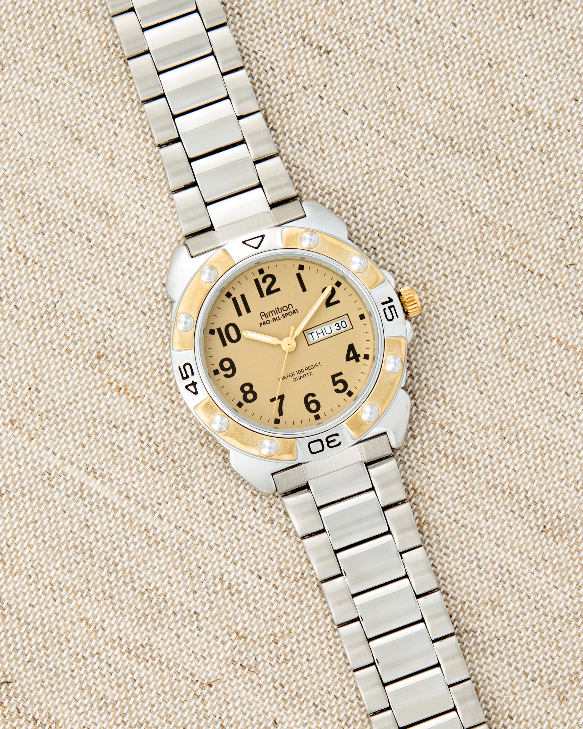 Vintage2987™ | Two-Tone Stainless Steel-Men-Armitron