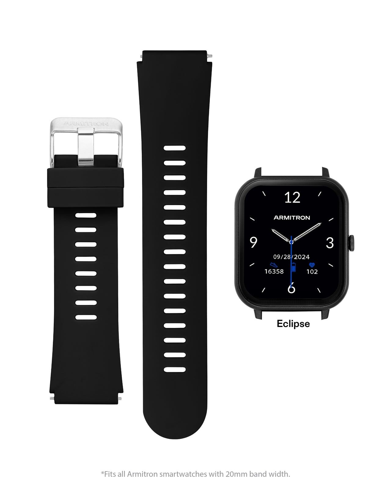 Smooth Armitron Connect Band™ | 20mm-Smart-Armitron