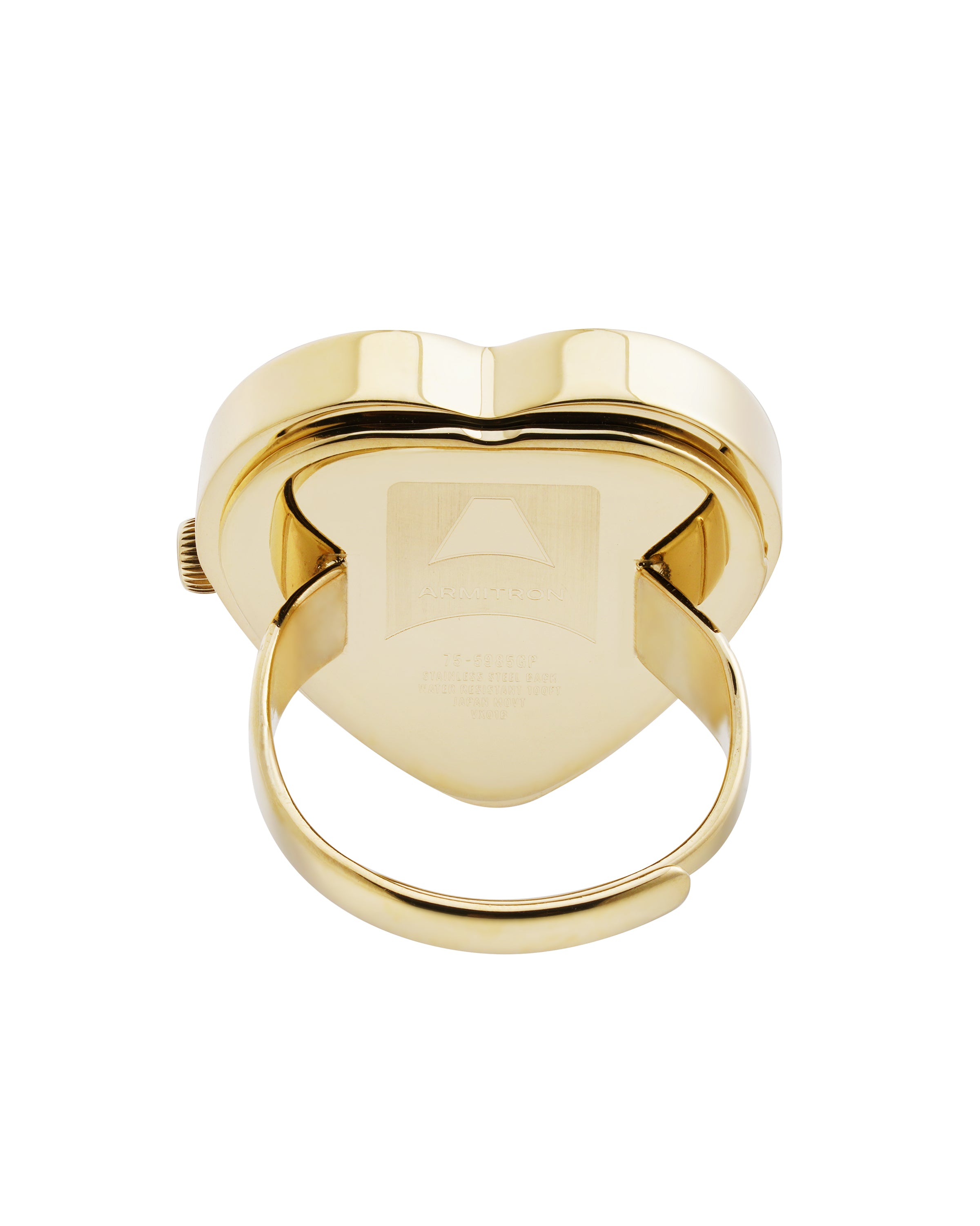 Heart Ring™ | 22mm, Gold, Mother-of-Pearl-Accessories-Armitron
