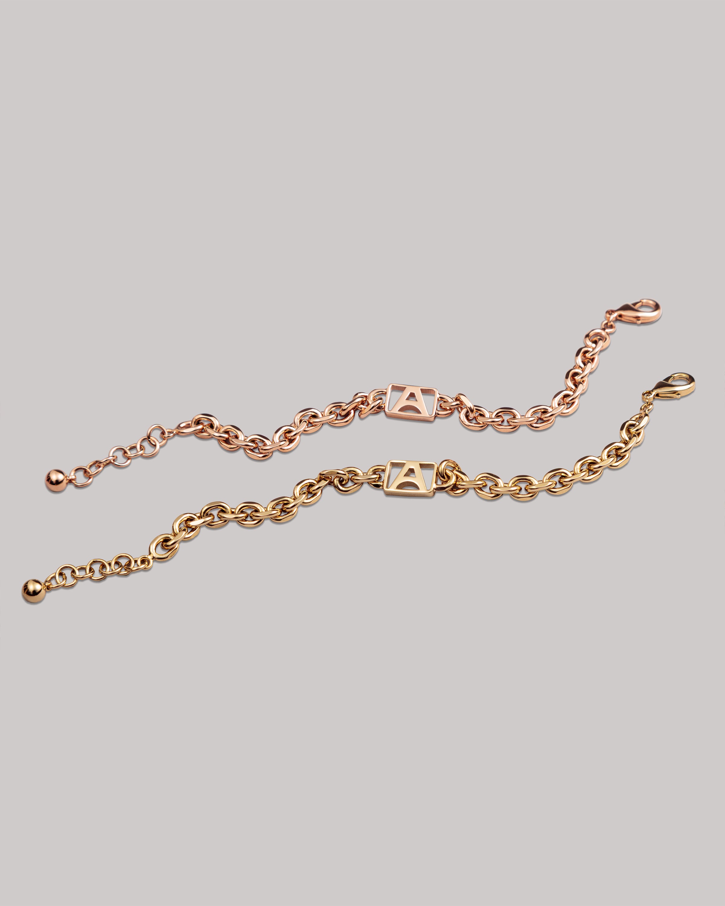 Link & Logo Bracelet™ | Rose Gold-Accessories-Armitron